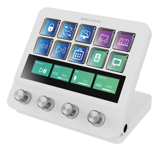 EAN 8435693111009 - Mars Gaming MS-DPROW Blanco 10 botones imagen 2