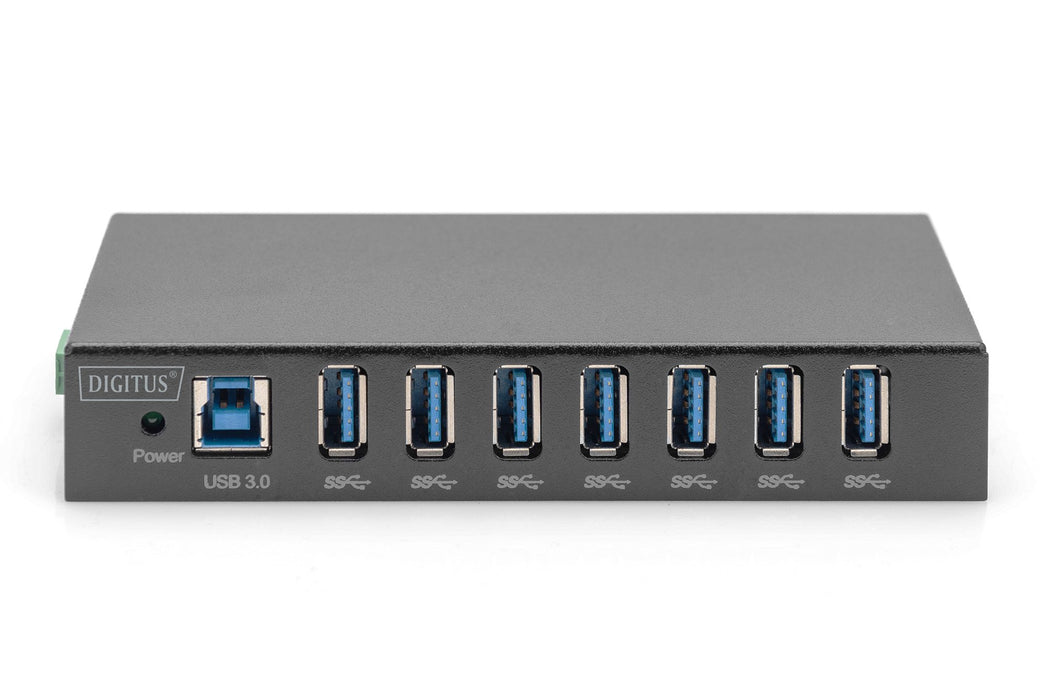EAN 4016032497196 - Digitus DA-70258-1 hub de interfaz USB 3.2 Gen 1 (3.1 Gen 1) Type-B 5000 Mbit/s Negro imagen 3