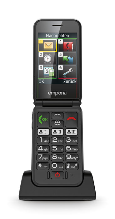 EAN 9005613168865 - Emporia SIMPLICITYglam 7,11 cm (2.8") 106 g Blanco Teléfono para personas mayores imagen 9