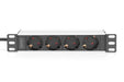 EAN 4016032474777 - Digitus DN-95418 unidad de distribución de energía (PDU) 4 salidas AC 0U/1U Negro imagen 2