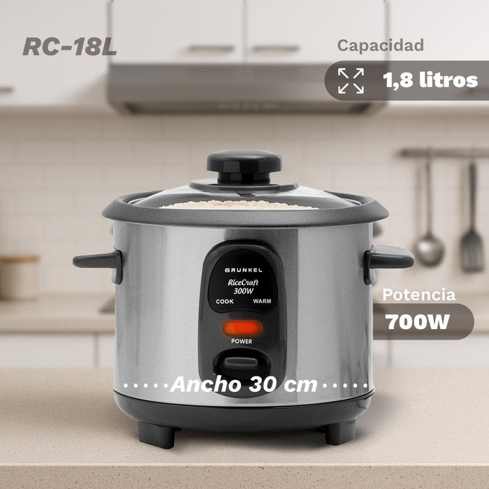 Arrocera Grunkel Rc-18l 1000w Capacidad 1.8l