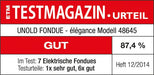 EAN 4011689486456 - Unold 48645 fondue, gourmet y wok 1,5 L 8 personas(s) imagen 10