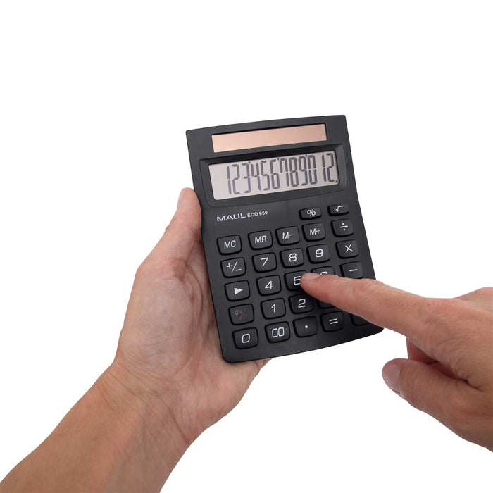 EAN 4002390091213 - MAUL ECO 650 calculadora Bolsillo Calculadora básica Negro imagen 4