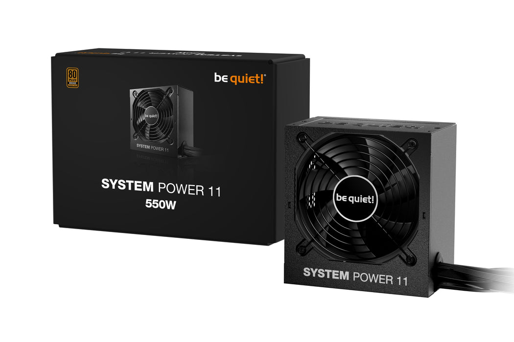 EAN 4260052191866 - be quiet! System Power 11 550W unidad de fuente de alimentación 20+4 pin ATX ATX Negro imagen 3
