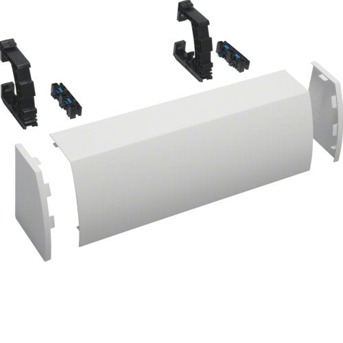 Hager Cablerangierkanal 2feldig Fz442n ** Aufsteckbar Hxbxt176x550x135mm Ral901