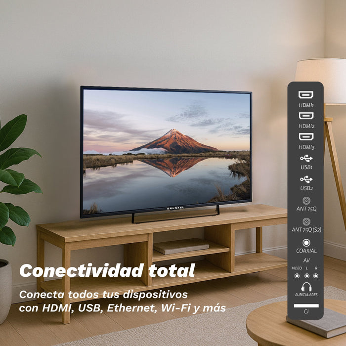 Televisor Grunkel Qled-4025w 40' Full Hd Smart Tv Wifi