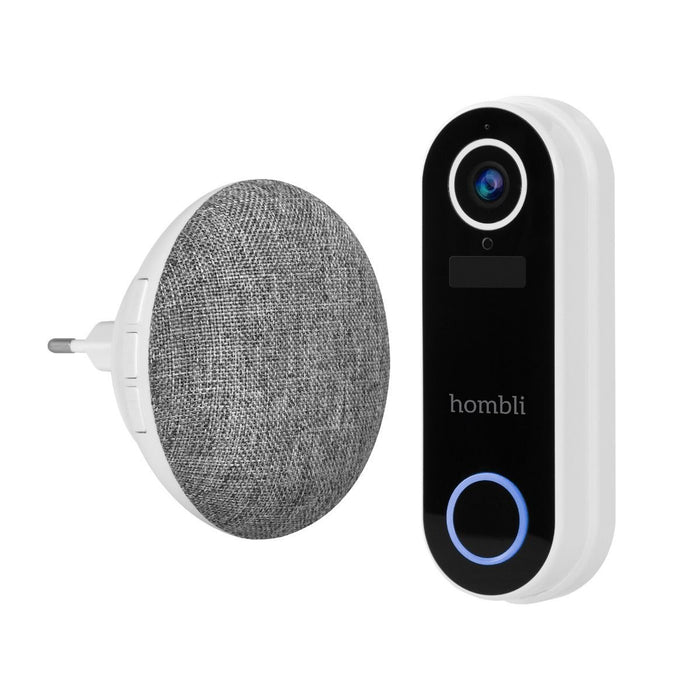 EAN 8719323918573 - Hombli Doorbell Chime 2 Gris, Blanco imagen 3