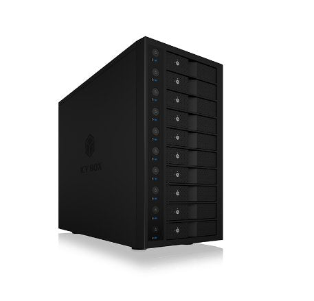 EAN 4250078171188 - ICY BOX IB-3810-C31 Caja de disco duro (HDD) Negro 3.5" imagen 2