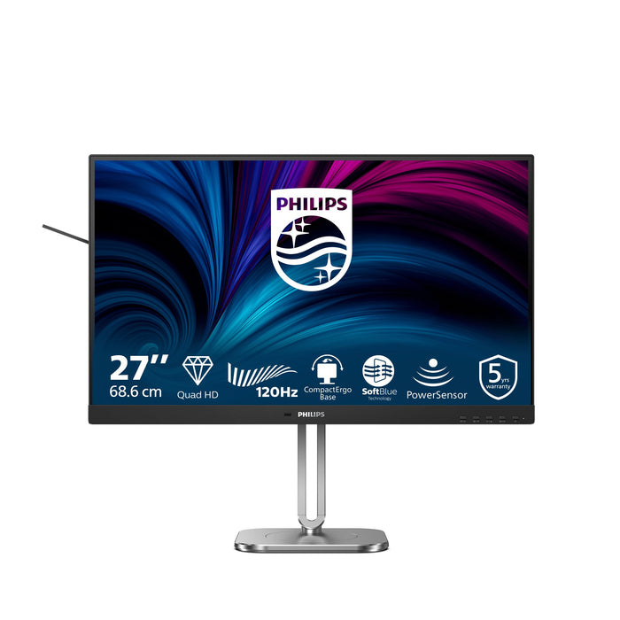 EAN 8721038003734 - Philips 4000 series 27B2N4500/00 pantalla para PC 68,6 cm (27") 2560 x 1440 Pixeles Quad HD LCD Gris imagen 1
