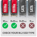 EAN 8595247908483 - Axagon EEM2-20G NVMe-SSD-Gehäuse USB-C 3.2 20 Gbps 2230 - 2280 - schwarz Caja externa para unidad de esta imagen 19