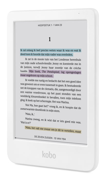 EAN 681495010042 - Kobo Clara Colour lectore de e-book Pantalla táctil 16 GB Wifi Blanco imagen 2