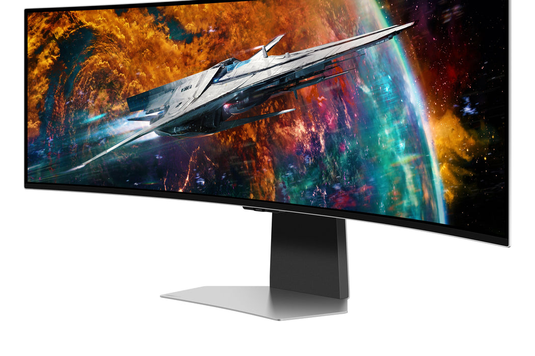 EAN 8806094972566 - Samsung G95SC pantalla para PC 124,5 cm (49") 5120 x 1440 Pixeles Dual QHD OLED Plata imagen 4