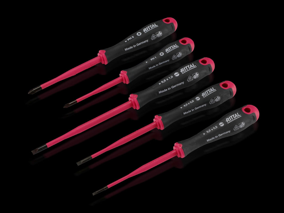 Rittal Destornillador Set Aislado Sl 3x0.5_4 X 0.8_5.5x1
