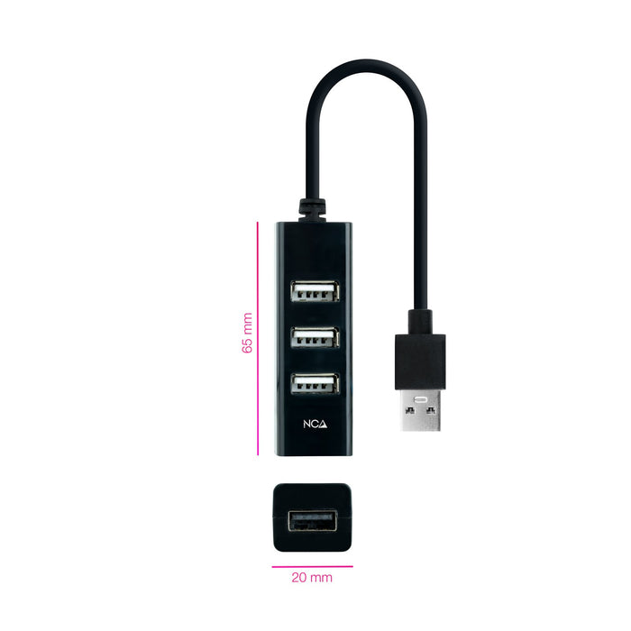 EAN 8433281012301 - Nanocable 10.16.4404 hub de interfaz imagen 2