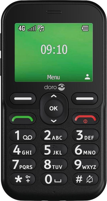 EAN 7322460089887 - Doro Leva E10 6,1 cm (2.4") 118,9 g Negro Teléfono para personas mayores imagen 3