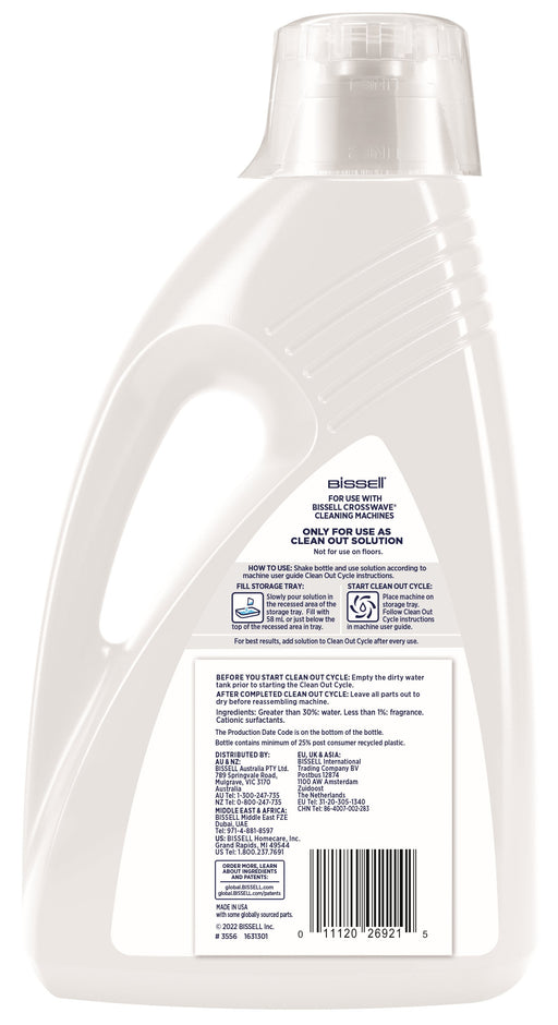 EAN 0011120269215 - Bissell FreshStart Clean‐Out Cycle 2L 2000 ml imagen 2