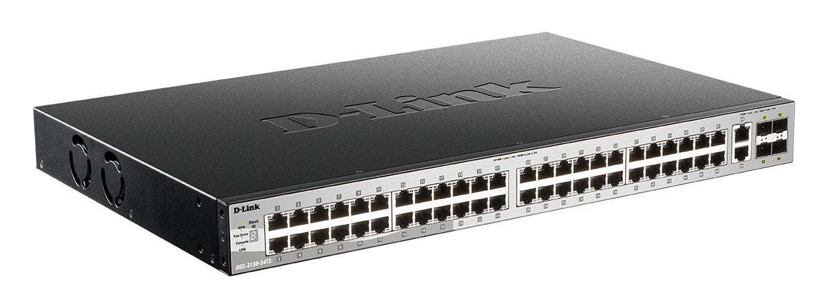 EAN 0790069470028 - D-Link DGS-3130-54TS/E switch Gestionado L3 Gigabit Ethernet (10/100/1000) Gris imagen 2