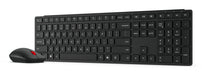 EAN 0195892125273 - Lenovo 4X31S04848 teclado Ratón incluido Oficina RF Wireless + Bluetooth Inglés de EE. UU. Negro imagen 4