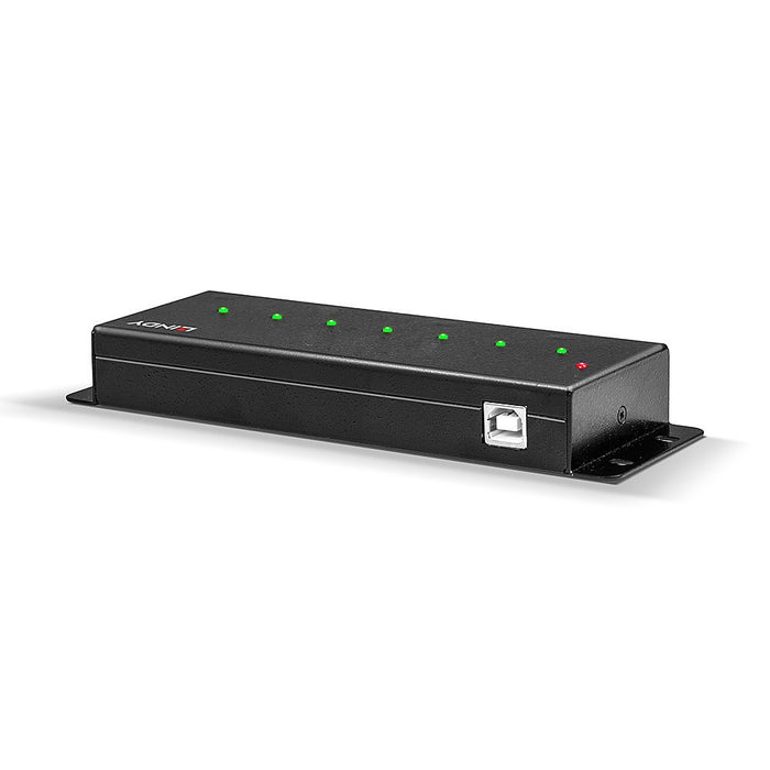 EAN 4002888427944 - Lindy 42794 hub de interfaz USB 2.0 Type-B 480 Mbit/s Negro imagen 2