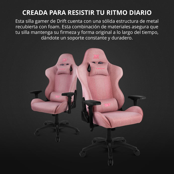 Silla Gaming Drift Dr190 Rosa