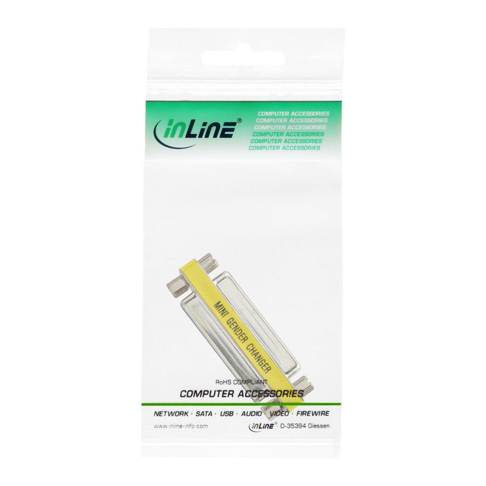 Adaptador Inline Sub-D De 25 Pines Hembra A Hembra