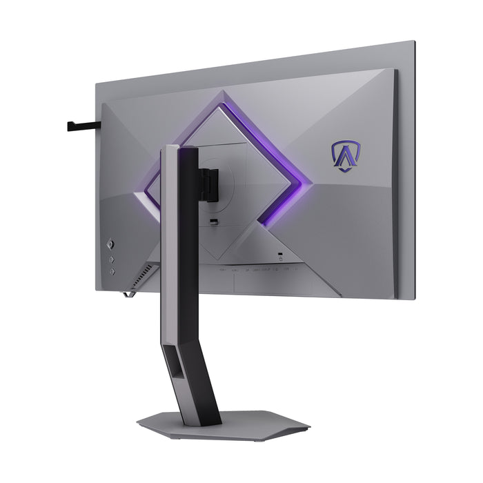 Monitor  Aoc Agon Pro Agp277qkdc Oled 27" (26.5" Visible) 2560 X 1440 Qhd @ 540 Hz Tandem Oled 1500000:1 Displayhdr 500 True Black 0.03 Ms 2xhdmi Displayport Usb-C Altavoces Gris Oscuro