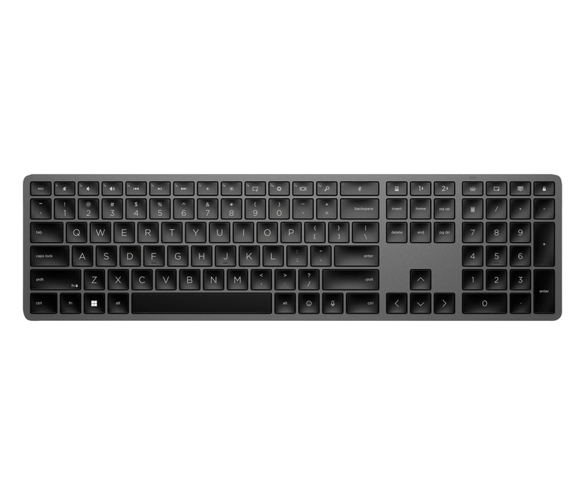 EAN 0196068099282 - HP 975 USB+BT Dual-Mode Wireless Keyboard teclado RF Wireless + Bluetooth Negro imagen 1