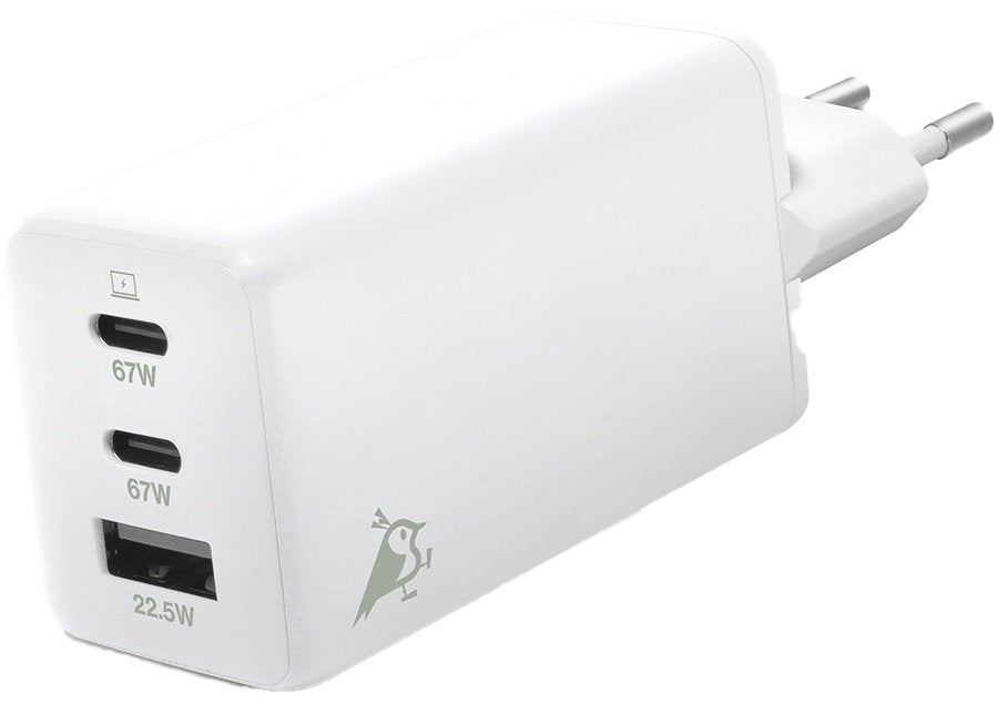 EAN 8716778931911 - Aqiila Chargebird W3 Universal Blanco Corriente alterna Carga rápida Interior imagen 1