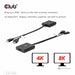 EAN 8719214472498 - CLUB3D CAC-1335 adaptador de cable de vídeo 1 m HDMI + USB DisplayPort Negro imagen 23