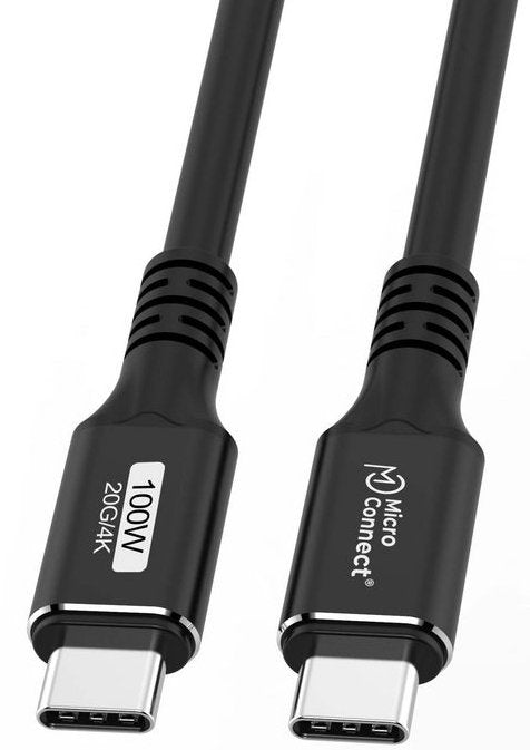 EAN 5715328135628 - Microconnect USB3.2CC015 cable USB USB 3.2 Gen 2x2 0,15 m USB C Negro imagen 2