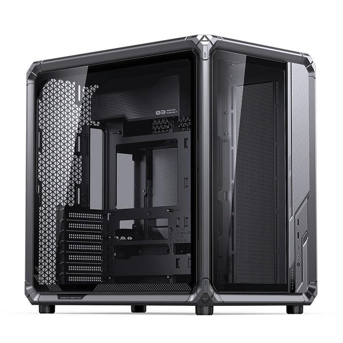 Caja Atx Jonsbo X400 Pro Cristal Templado Curvo Gris