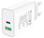 EAN 8058956621901 - Techly IPW-USB-30WACG cargador de dispositivo móvil Universal Blanco Corriente alterna Carga rápida Inter imagen 3