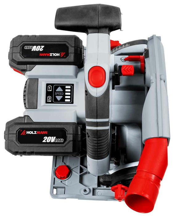 EAN 9120058379758 - Holzmann TAS165AKKU sierra circular portátil 16,5 cm Negro, Gris, Rojo 5500 RPM 100 W imagen 4