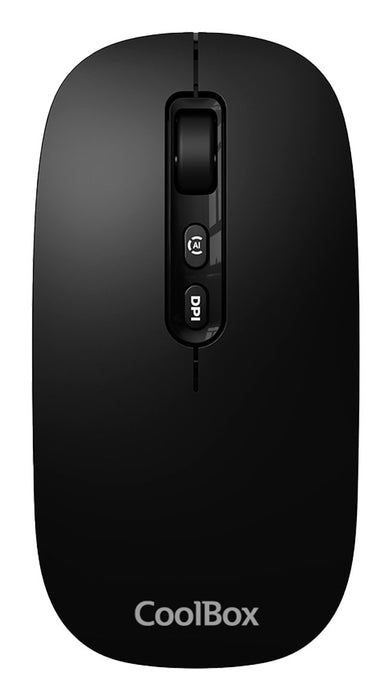 EAN 8436624420054 - CoolBox W02 ratón Hogar Ambidextro RF Wireless + Bluetooth Óptico imagen 1
