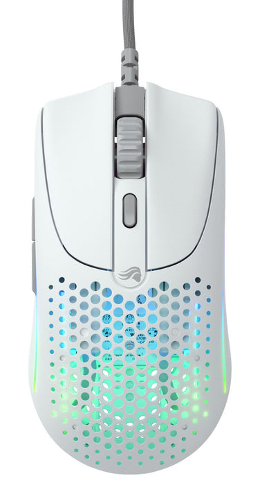 Raton  Glorious Model O 2 Usb Rgb Optical Gaming Mouse - Matte White [Glo-Ms-Ov2-Mw]
