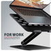 EAN 8595247909183 - Axagon STND-LQB Laptop-Ständer, Doppelgelenk, höhenverstellbar, faltbar Soporte para ordenador portátil y imagen 4