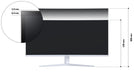 EAN 4589511175811 - JAPANNEXT JN-IPS340UWQHD60C-C65W-HS-W pantalla para PC 86,4 cm (34") 3440 x 1440 Pixeles UltraWide Quad H imagen 6