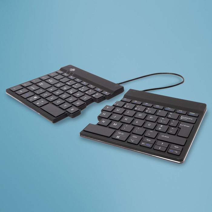 R-Go Split Break Keyboard,  Qwerty (Pt), Bluetooth, Black