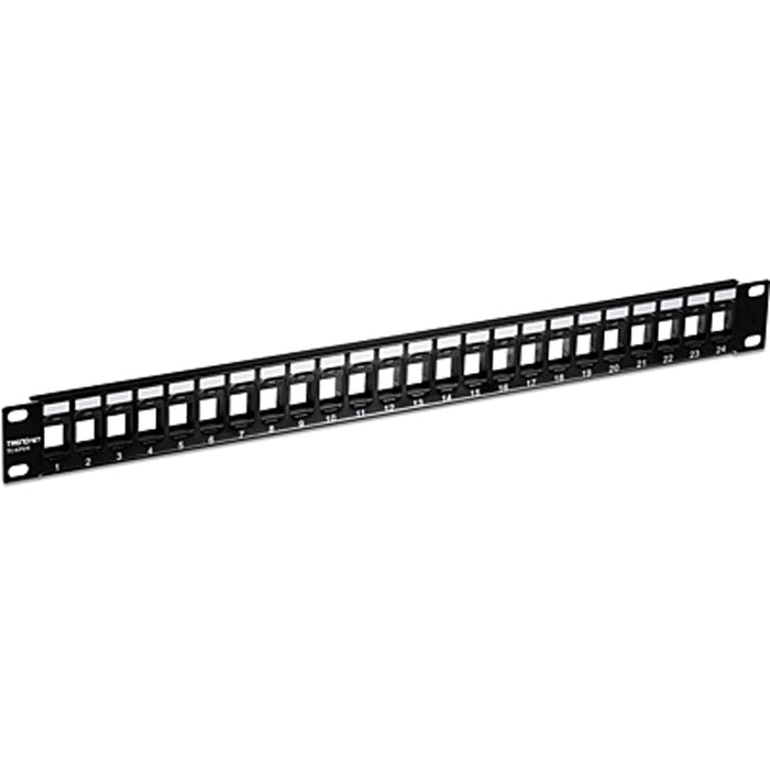 Trendnet Patchpanel 24-Port Vacío, Abgew Keystone 2uds 19" 1u