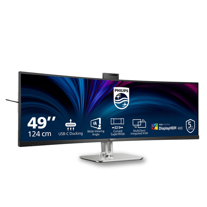 EAN 8712581802578 - Philips 5000 series 49B2U5900CH/00 pantalla para PC 124 cm (48.8") 5120 x 1440 Pixeles Dual QHD LCD Negro imagen 4