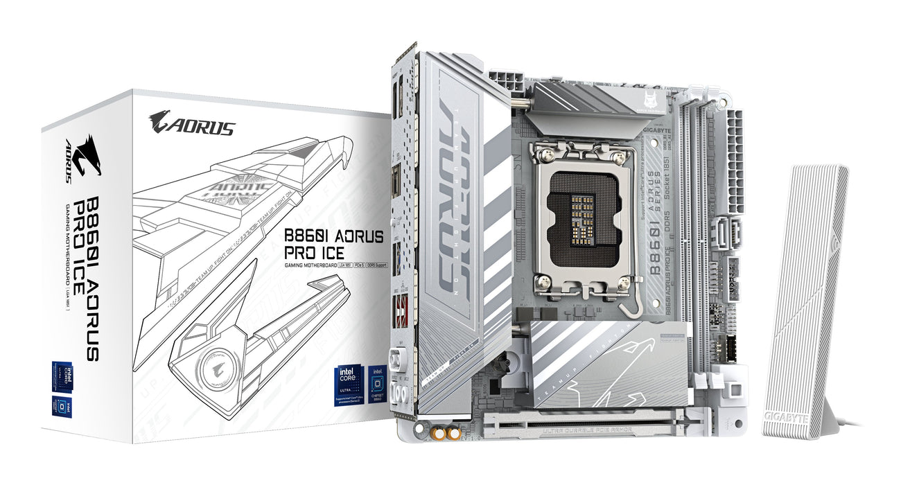 EAN 4719331867539 - GIGABYTE B860I AORUS PRO ICE placa base Intel B860 LGA 1851 (Socket V1) mini ITX imagen 1
