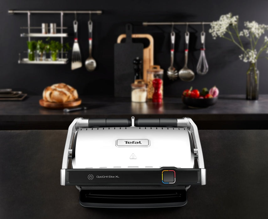 Tefal Optigrill Elite Xl Gc760d Parrilla Eléctrica De Contacto