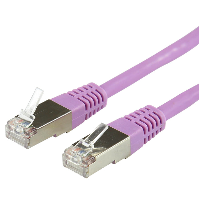 EAN 5420016849564 - LOGON TCR55SS100V cable de red Púrpura 10 m Cat5e F/UTP (FTP) imagen 1