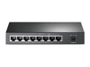 EAN 6935364021160 - TP-Link TL-SG1008P Gestionado Gigabit Ethernet (10/100/1000) Energía sobre Ethernet (PoE) Gris imagen 4