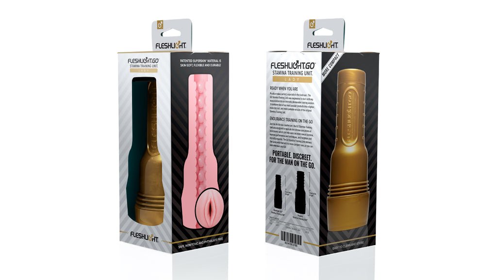 EAN 0810476019785 - Fleshlight Go Stamina Training Unit Lady Masturbador Fleshlight con forma de vagina Oro, Rosa Silicona imagen 3