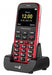 EAN 4260117674440 - Doro Primo 368 5,84 cm (2.3") 92 g Negro, Rojo Teléfono para personas mayores imagen 1