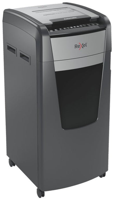 Rexel Optimum Autofeed 600m Destructora Automatica De Microcorte - Alimentacion Automatica De Hasta 600 Hojas - Nivel