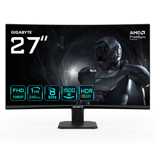 EAN 4719331868031 - GIGABYTE GS27FC2 pantalla para PC 68,6 cm (27") 1920 x 1080 Pixeles Full HD LED Negro imagen 1
