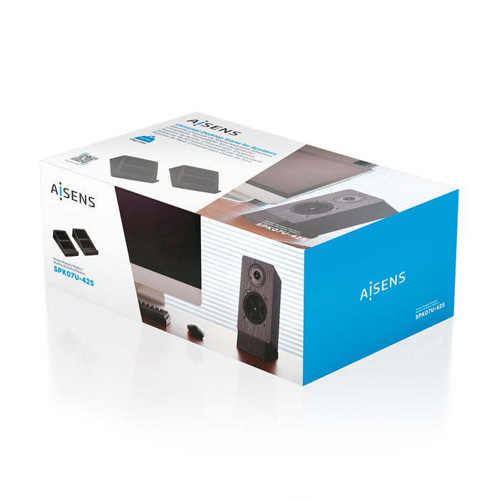 EAN 8435739904220 - AISENS SPK07U-425 soporte de altavoz Escritorio, Mesa Acero imagen 6