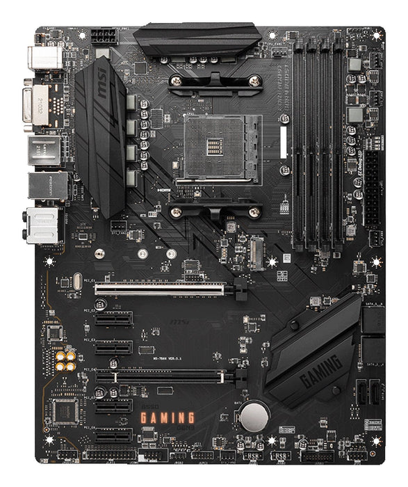Placa Base Msi B550 Gaming Gen3,Amd,Am4 B550 4ddr4 128gb Dvi+Hdmi,Gblan,6sata3+M.2,6usb3.2,Atx
